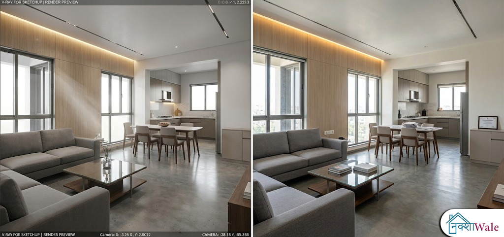 3BHK Interior Work